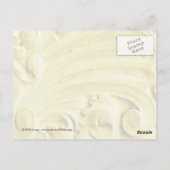 Carvingkreuz an der Kirchentür Postkarte (Rückseite)