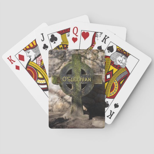 Carvingsteine keltischer Individuelle Name Spielkarten (Rückseite)