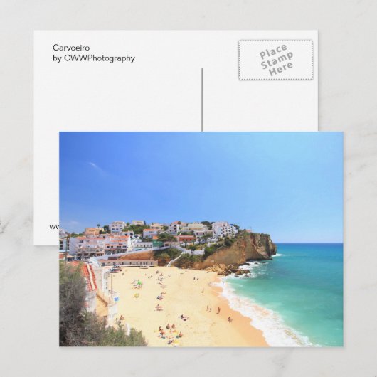 Carvoeiro Postkarte (Vorne/Hinten)