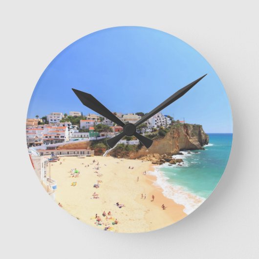 Carvoeiro Wall Clock Runde Wanduhr (Vorderseite)
