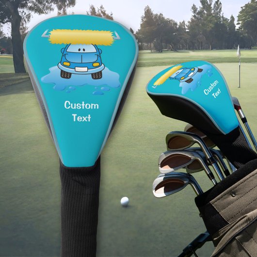 Carwash-Cartoon Golf Headcover