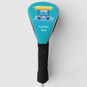 Carwash-Cartoon Golf Headcover (Vorderseite)