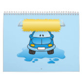 Carwash-Cartoon Kalender (Titelbild)