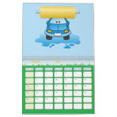 Carwash-Cartoon Kalender (Mär 2027)