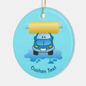 Carwash-Cartoon-Keramik Keramik Ornament (Links)