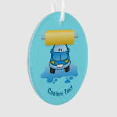 Carwash-Cartoon Ornament (Vorderseite)