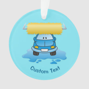 Carwash-Cartoon Ornament