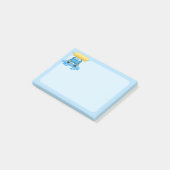 Carwash-Cartoon Post-it Klebezettel (angewinkelt)