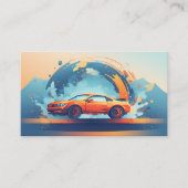 CARWASH customer loyalty punch card Treuekarte (Vorderseite)