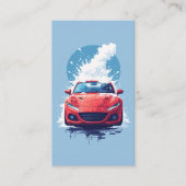 CARWASH customer loyalty punch card Treuekarte (Vorderseite)