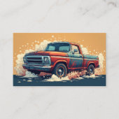 CARWASH customer loyalty punch card Treuekarte (Vorderseite)