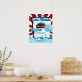 Carwash Fundraiser School PTO PTA Wohltätigkeit Pl Poster (Küche)