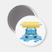 Carwash Magnet (Vorderseite/Rückseite)