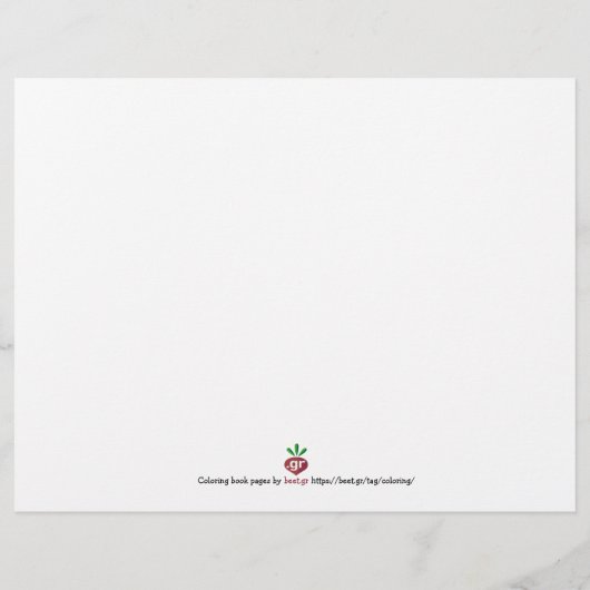 Carwash Man Coloring-Buchseite (Rückseite)