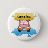 Carwash Pig Button (Vorderseite)