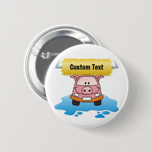 Carwash Pig Button