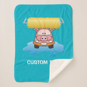 Carwash Pig Cartoon Sherpadecke