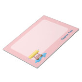 Carwash Pig Cartoons Notepad Notizblock (angewinkelt)