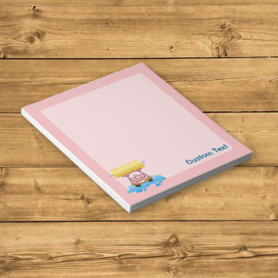 Carwash Pig Cartoons Notepad Notizblock