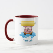 Carwash Pig Tasse (Links)