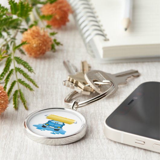 Carwash Schlüsselanhänger (Seite)