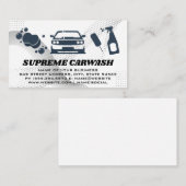 Carwash Supplies | Seifenblasen | AUTO Visitenkarte (Vorne/Hinten)