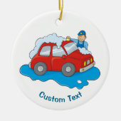 Carwasman Keramik Ornament (Vorne)