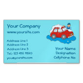 Carwasman Magnetische Visitenkarte (Vorderseite)