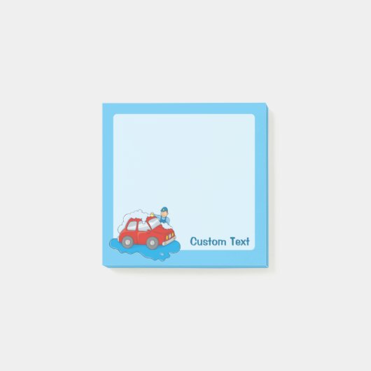 Carwasman Post-it Klebezettel (Vorderseite)