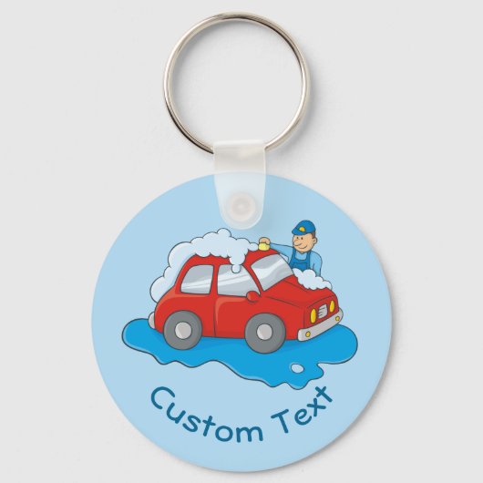 Carwasman Schlüsselanhänger (Vorderseite)