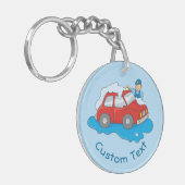 Carwasman Schlüsselanhänger (Vorderseite links)