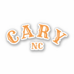 Cary, North Carolina Aufkleber