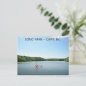 Cary North Carolina Bond Park Parco Civico-Ciani Postkarte (Stehend Vorderseite)