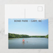 Cary North Carolina Bond Park Parco Civico-Ciani Postkarte (Vorne/Hinten)