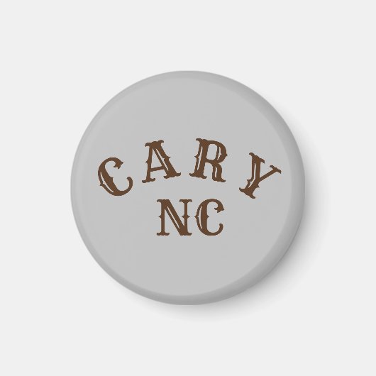 Cary, North Carolina Magnet (Vorne)