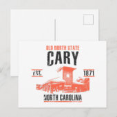 Cary Postkarte (Vorne/Hinten)