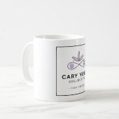 Cary Yoga Collective Coffee Tasse (Vorderseite Links)