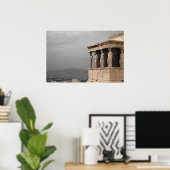 Caryatid Porch Poster (Heimbüro)
