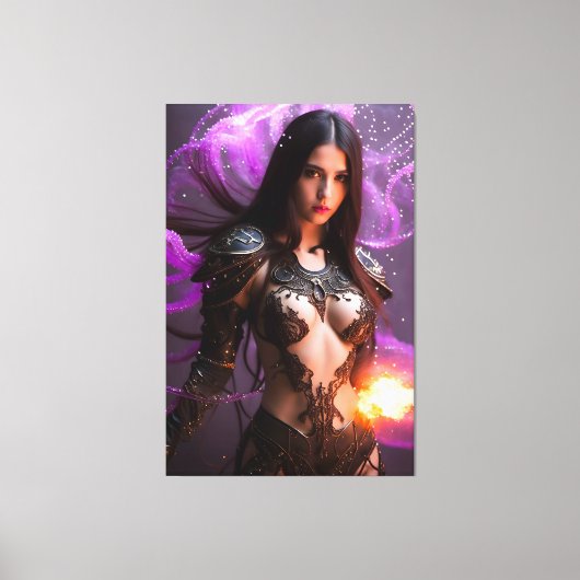 Carybdea Brevipedalia 014 Leinwanddruck (Vorderseite)