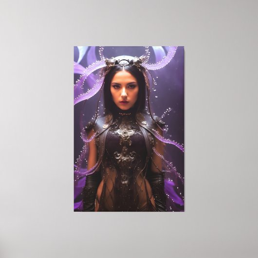 Carybdea Brevipedalia 062 Leinwanddruck (Vorderseite)