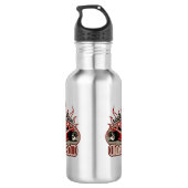 Caryoon-frisierte Auto Edelstahlflasche (Rückseite)