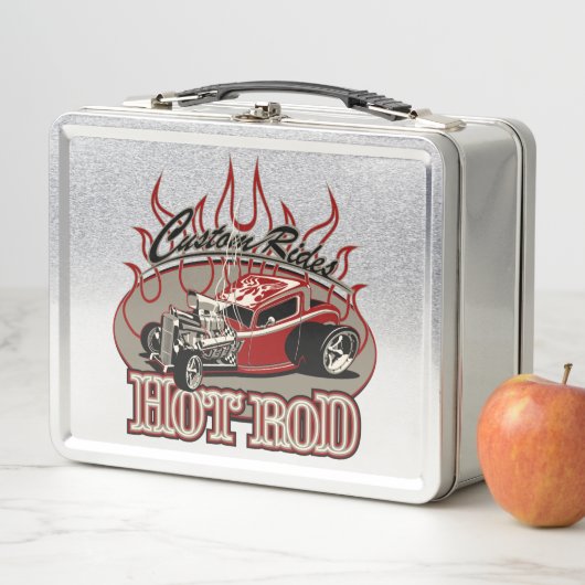 Caryoon-frisierte Auto Metall Brotdose (Beispiel)