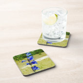 Carys Beardzungensche Blume Abstrakt Impressionism Untersetzer (Rechte Seite)