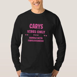 CARYS Personalisiert Name Funny Niedlich Custom CA T-Shirt
