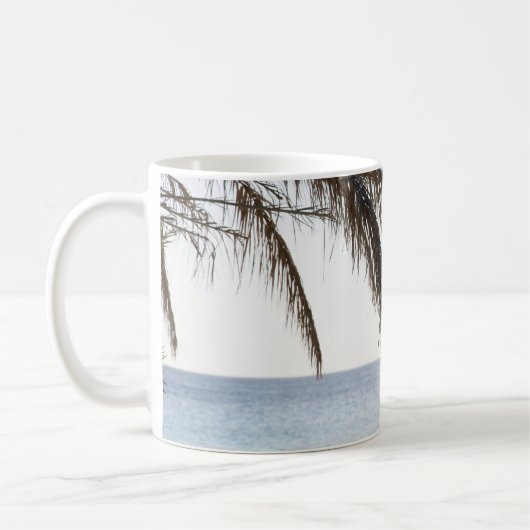Cas Abao - Tropical Beach Escape #2 #ocean #wall Kaffeetasse (Links)