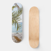 Cas Abao - Tropical Beach Escape #3 #ocean #wall Skateboard (Vorderseite)