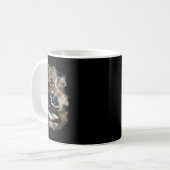 Cas Reading a Book Graphic Ca Kien Lovers Kaffeetasse (Vorderseite Links)