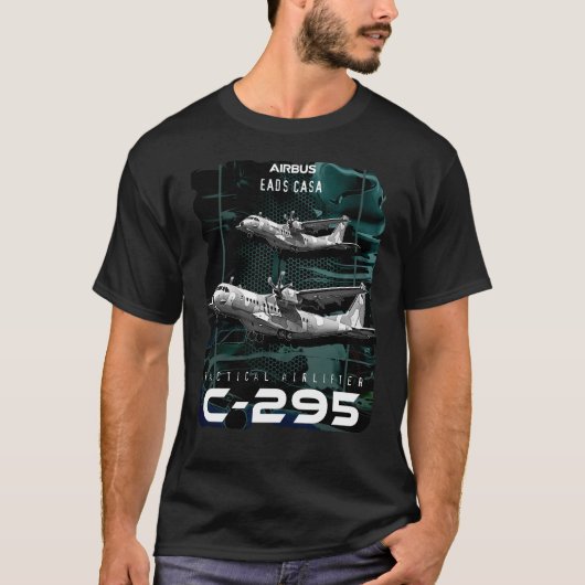 Casa Airbus C-295 Taktische Transportflugzeuge T-Shirt (Vorderseite)