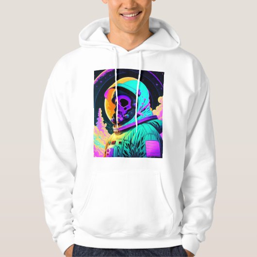 Casa astronauta  hoodie (Vorderseite)