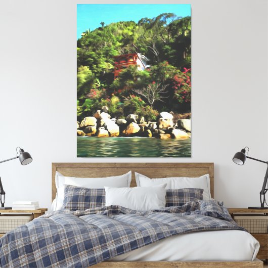 Casa Bahia Bonita 0759 Art Leinwanddruck (Insitu (Schlafzimmer))